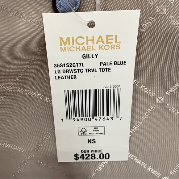 Michael Kors Gilly Large Drawstring Travel Tote NWT - Picture 14 of 16